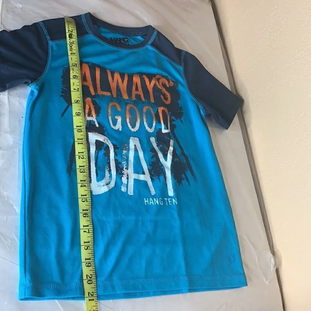 Hang Ten Boys Rash Guard / Sun Shirt Size Small