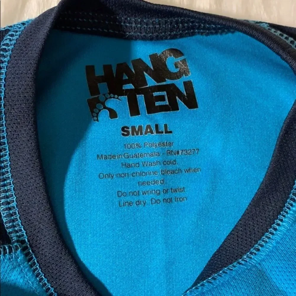 Hang Ten Boys Rash Guard / Sun Shirt Size Small