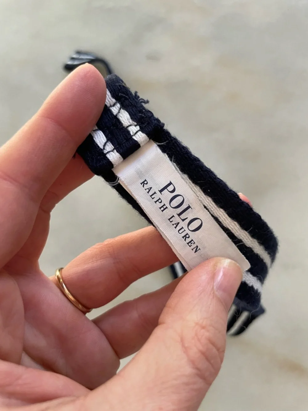 Polo Ralph Lauren striped woven
