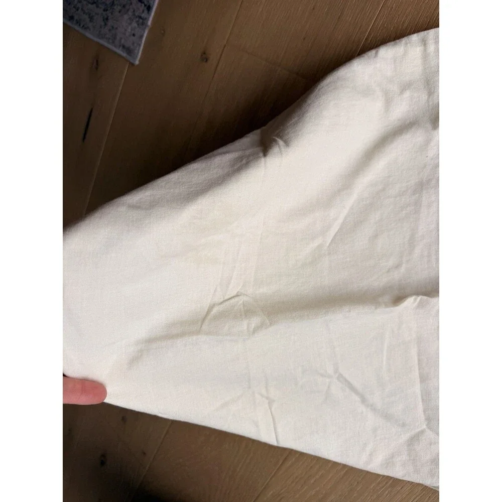 Vintage Handmade Embroidered Standard Pillowcases Floral Set Of 2 Matching