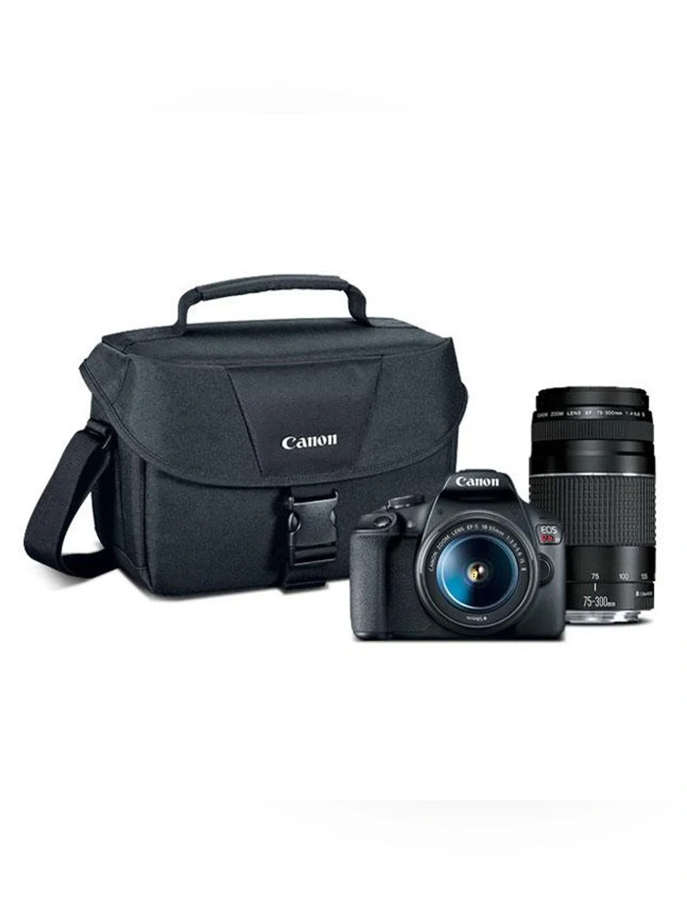 NEW Canon EOS Rebel T7 24.1 Megapixel Digital SLR Camera with Lens Black