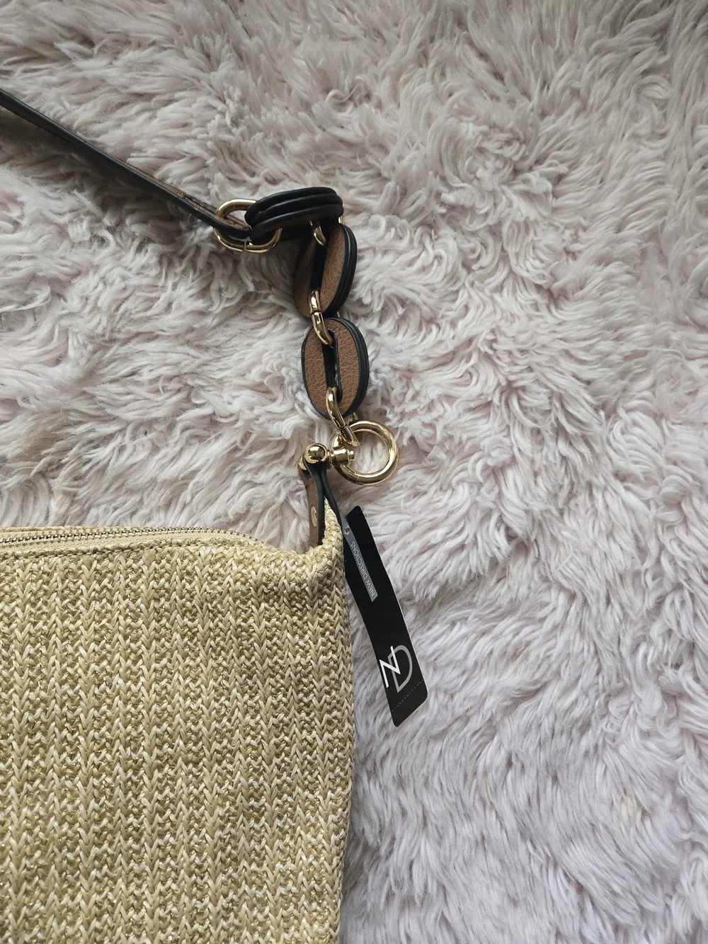new directions crossbody woven