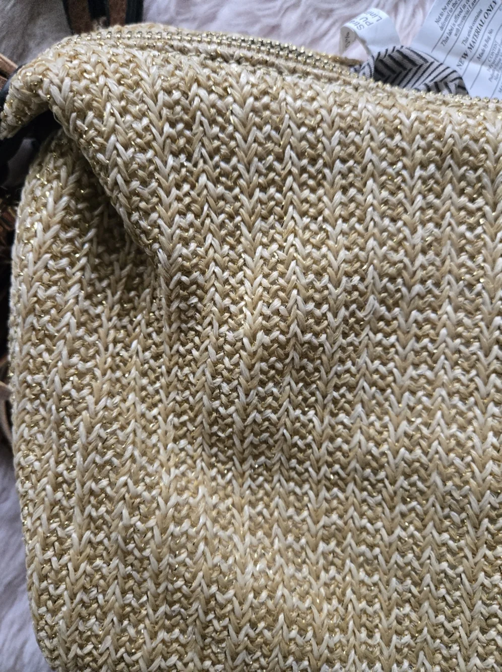 new directions crossbody woven
