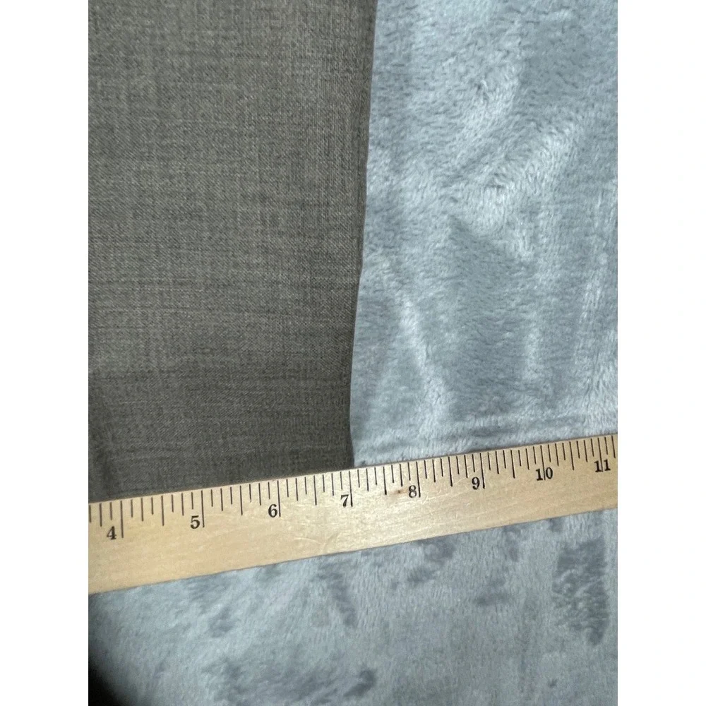 John Varvatos USA Mens 40x29 Bedford St-T Brown 100% Wool Dress Pants NWT $198