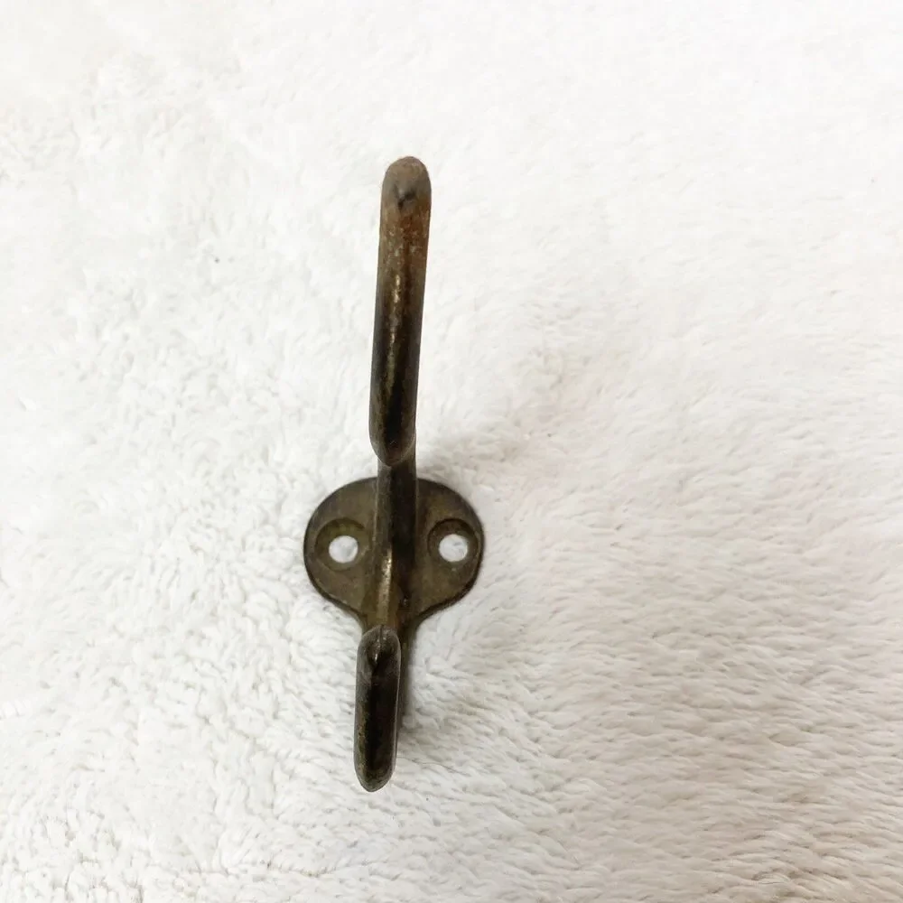 Vintage Brass Hook Double Hook 3