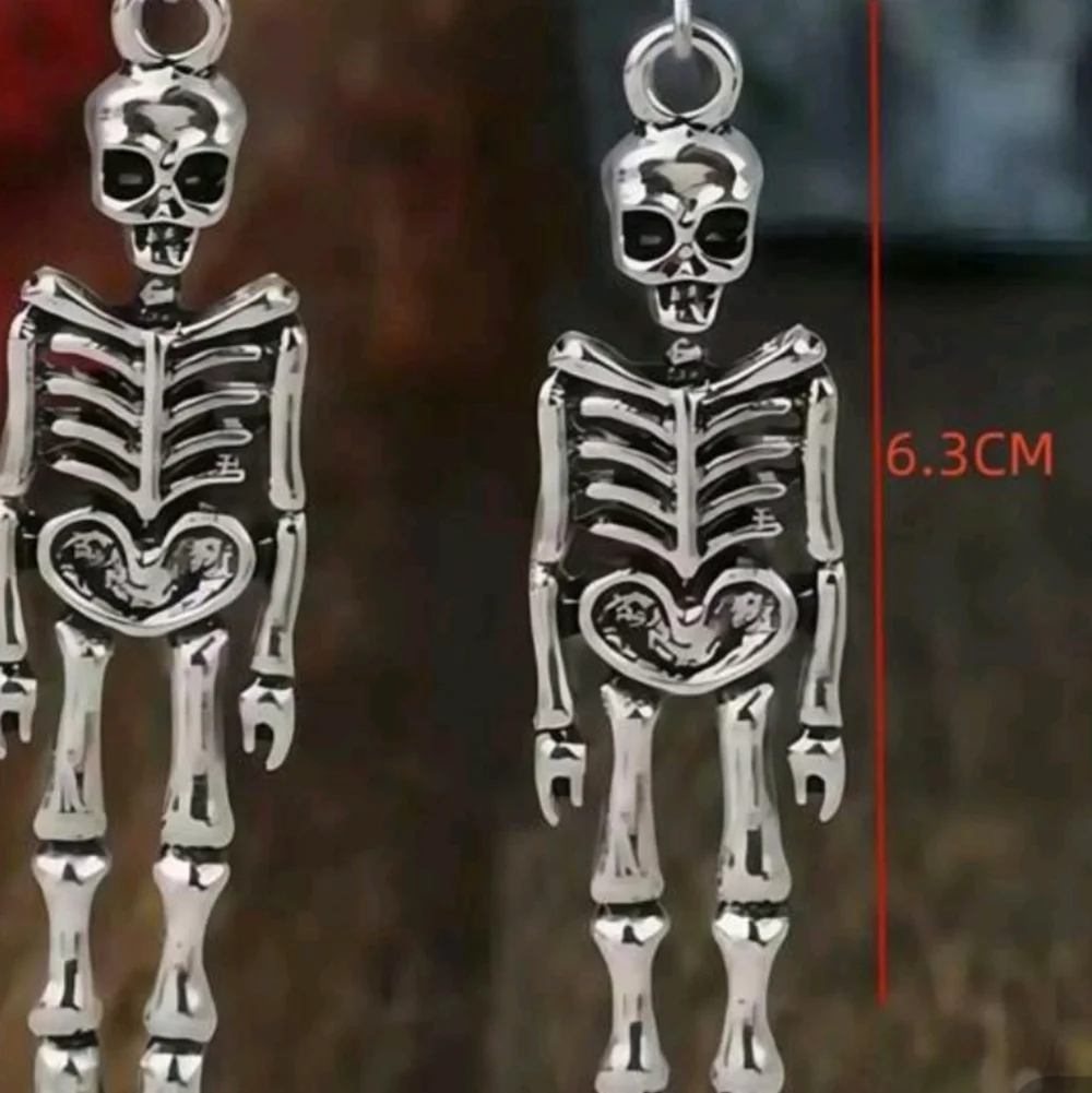 Fashion Jewelry skeleton charm skull