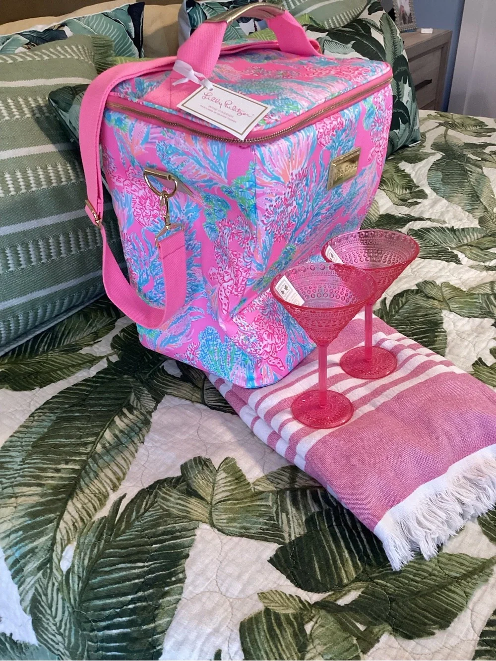 Lilly Pulitzer vibrant hot