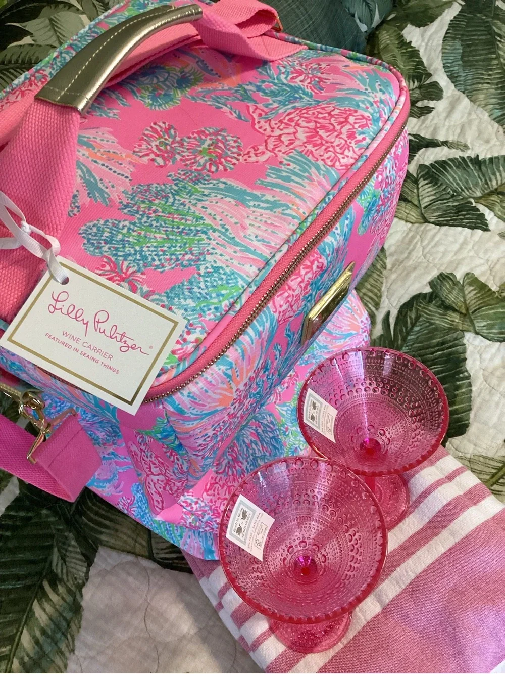 Lilly Pulitzer vibrant hot