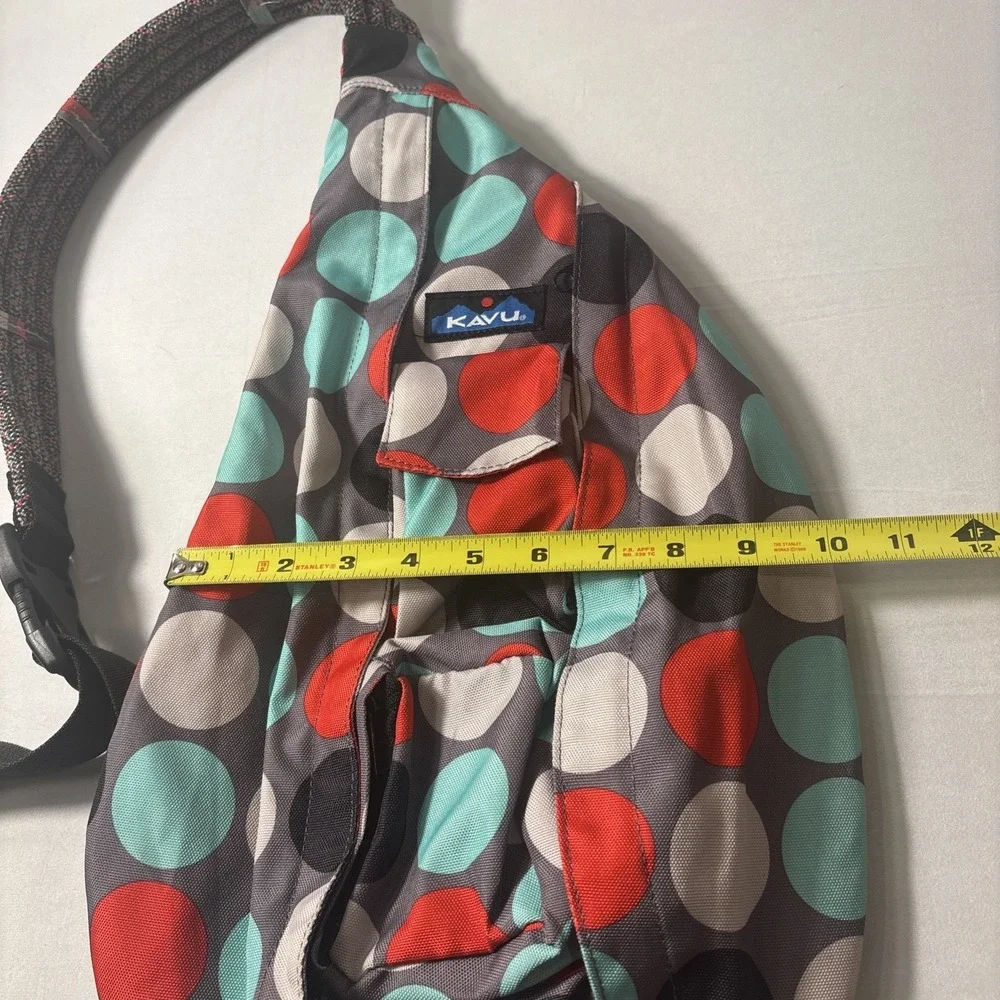 Kavu Rope Got Dots Sling Bag Backpack Crossbody Canvas Outdoor Hiking