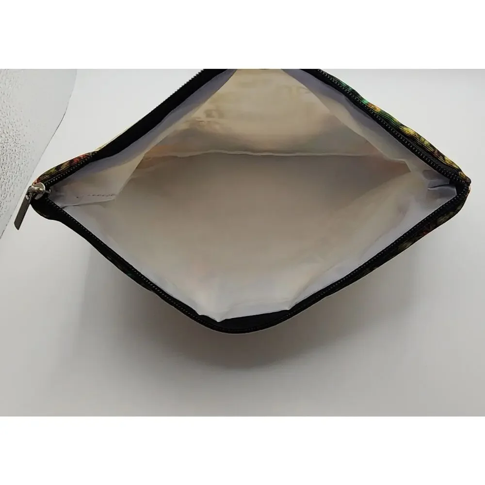 Tarot Pouch Design Makeup Utility Bag Lined Canvas Fabric Zipper Top