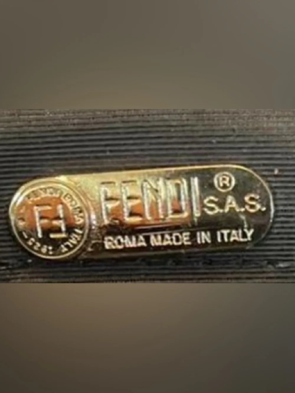 Fendi style black can