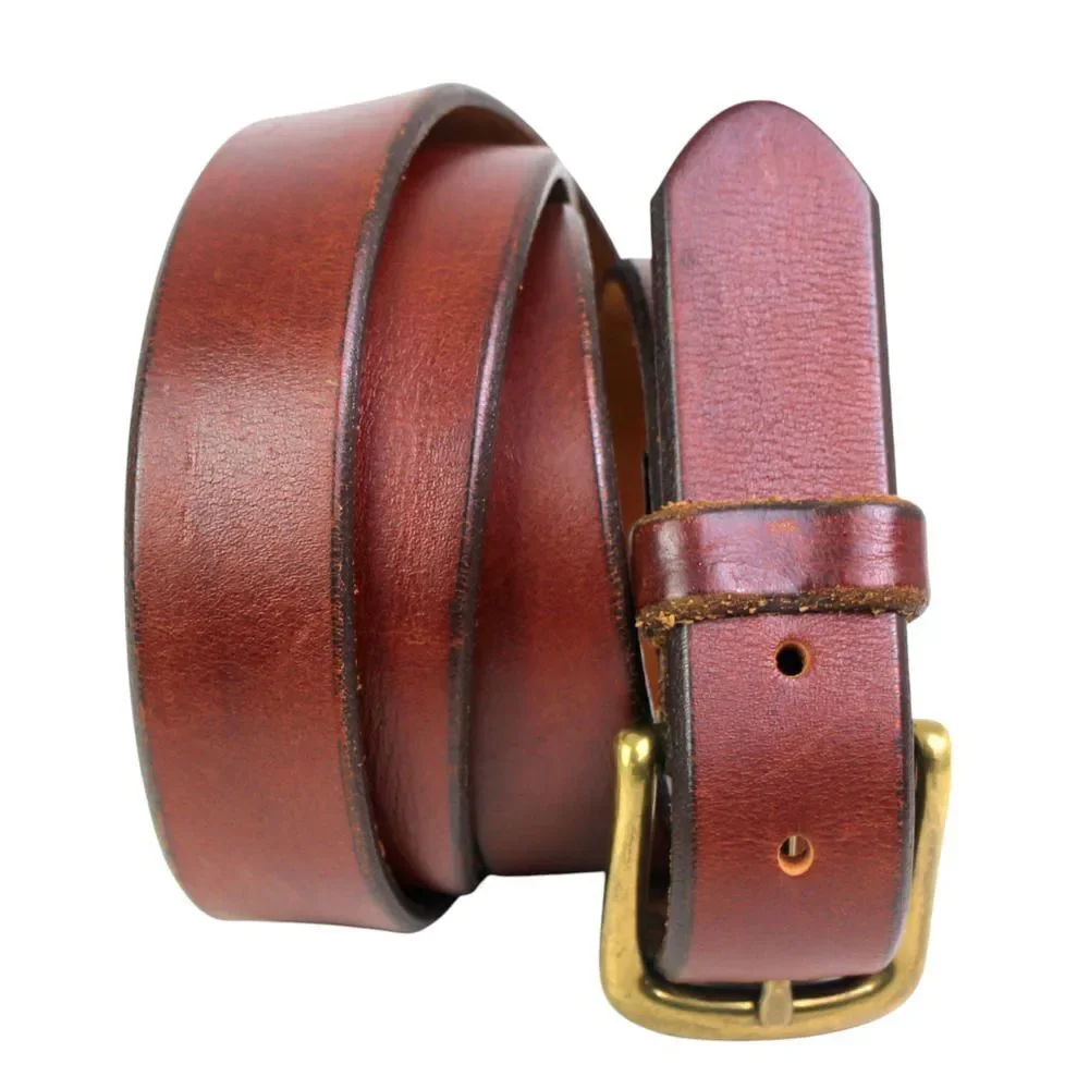 Eddie Bauer BROWN GENUINE LEATHER 1 1/8