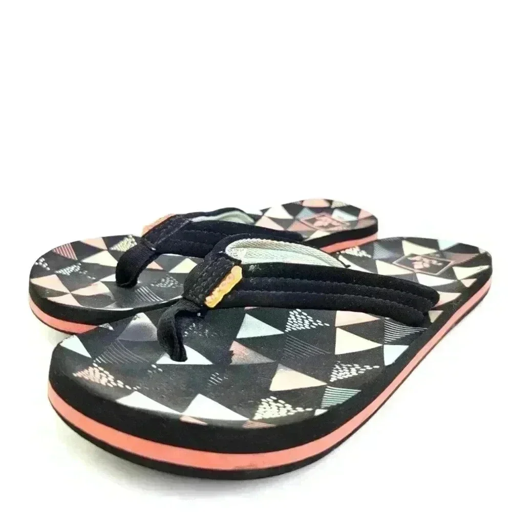 Reef Ahi Geometric Rainbow Flip Flop Sandals