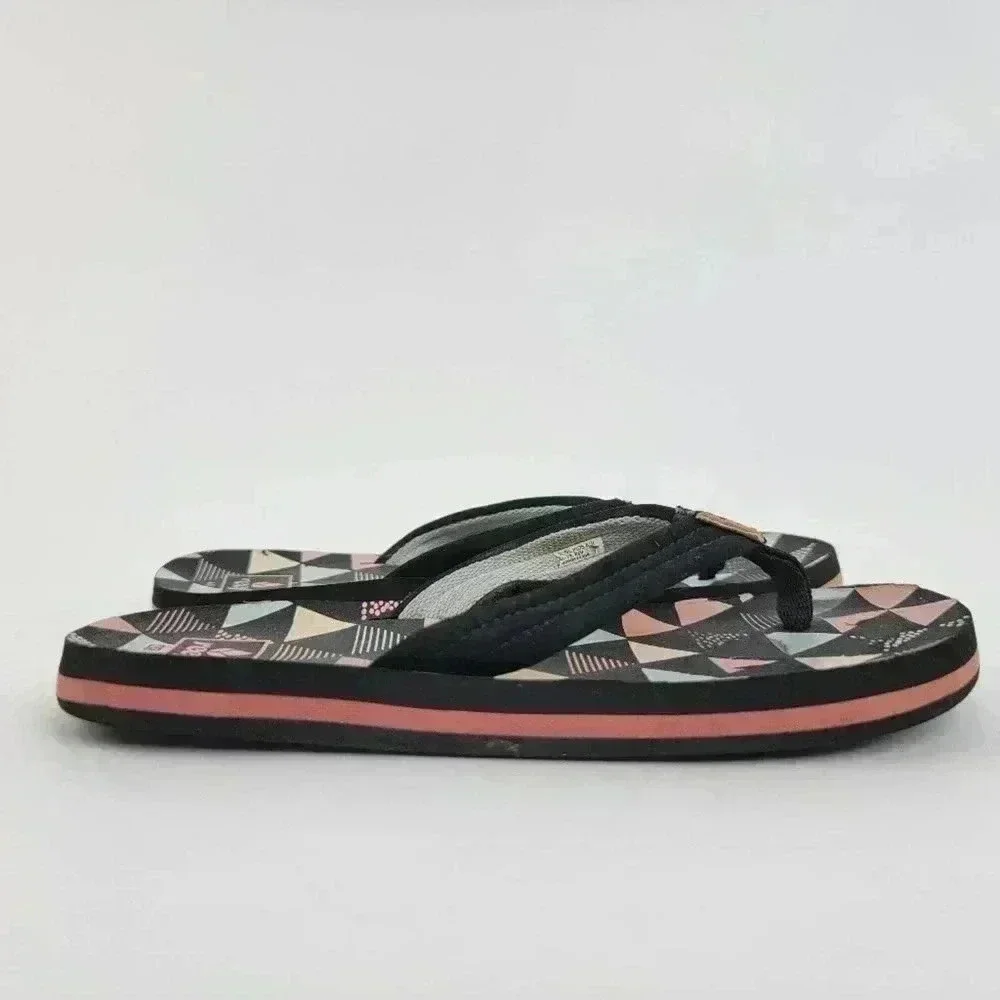 Reef Ahi Geometric Rainbow Flip Flop Sandals