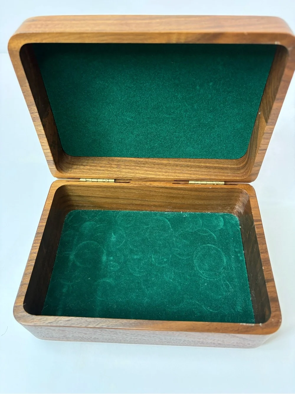 VNTG Disney Animal Kingdom Wooden Engraved Trinket Storage Keepsake Jewelry Box