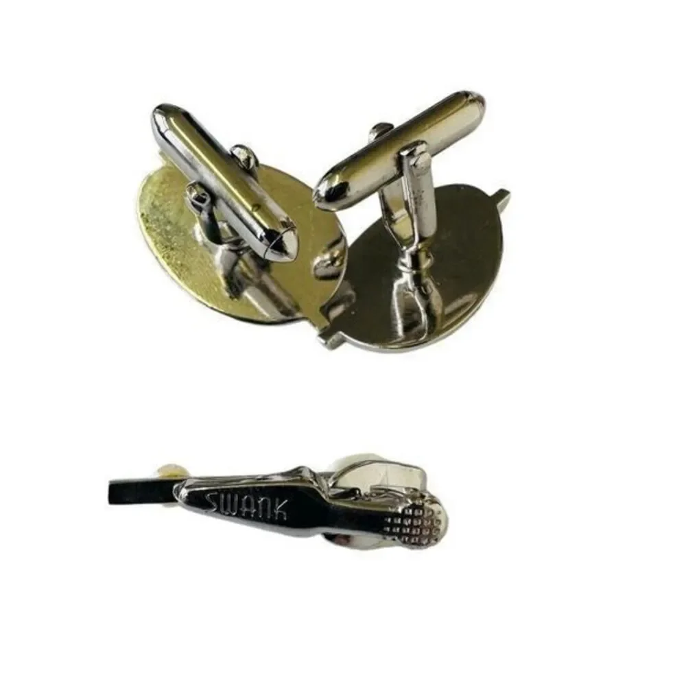 SWANK set silver