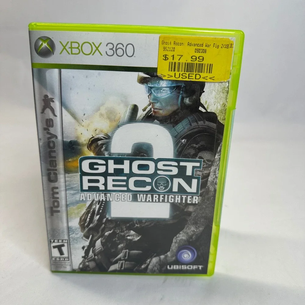 Tom Clancys Ghost Recon Advanced‎ Warfighter 2 Xbox 360 Complete CIB Tested