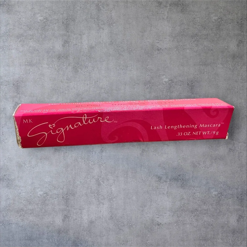 Mary Kay Lash Lengthening Mascara .33 oz net wt 2989 BLACK‎ MK Signature