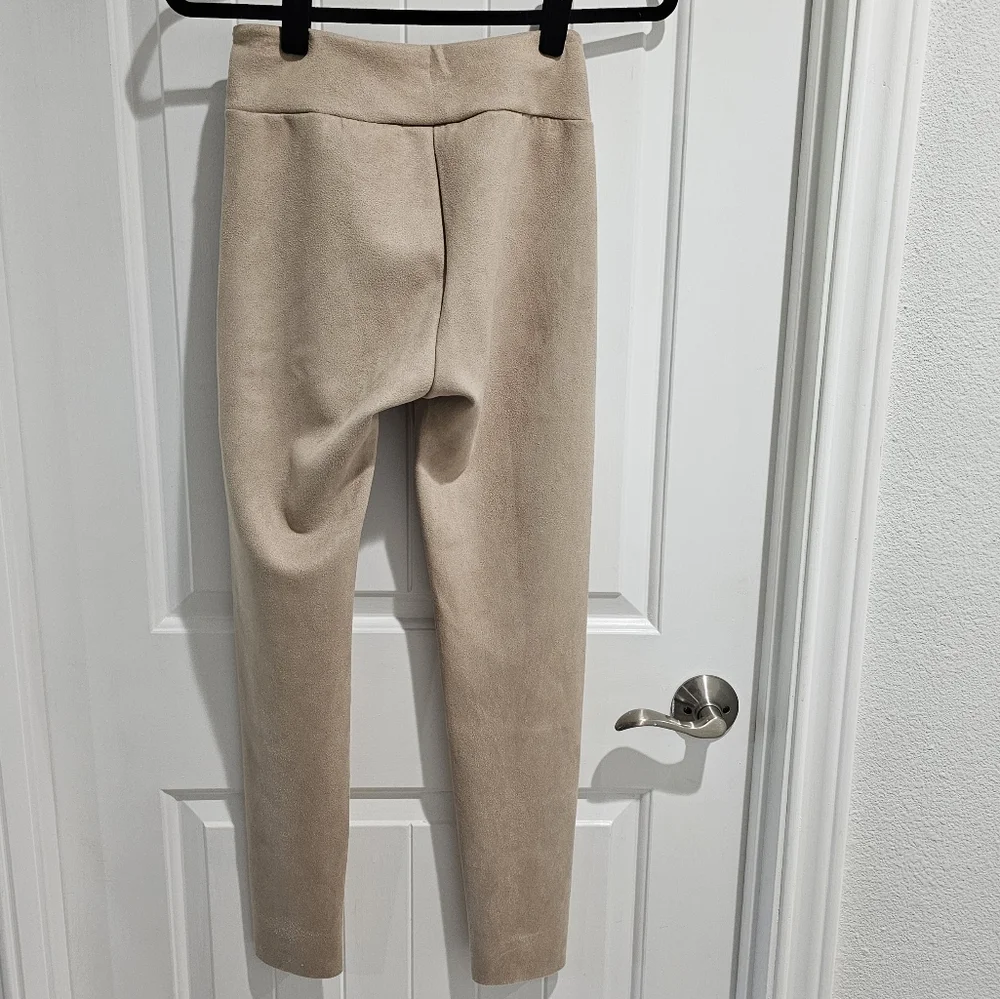 NWT Splendid‎ Vegan Faux Suede Leather Leggings size Small