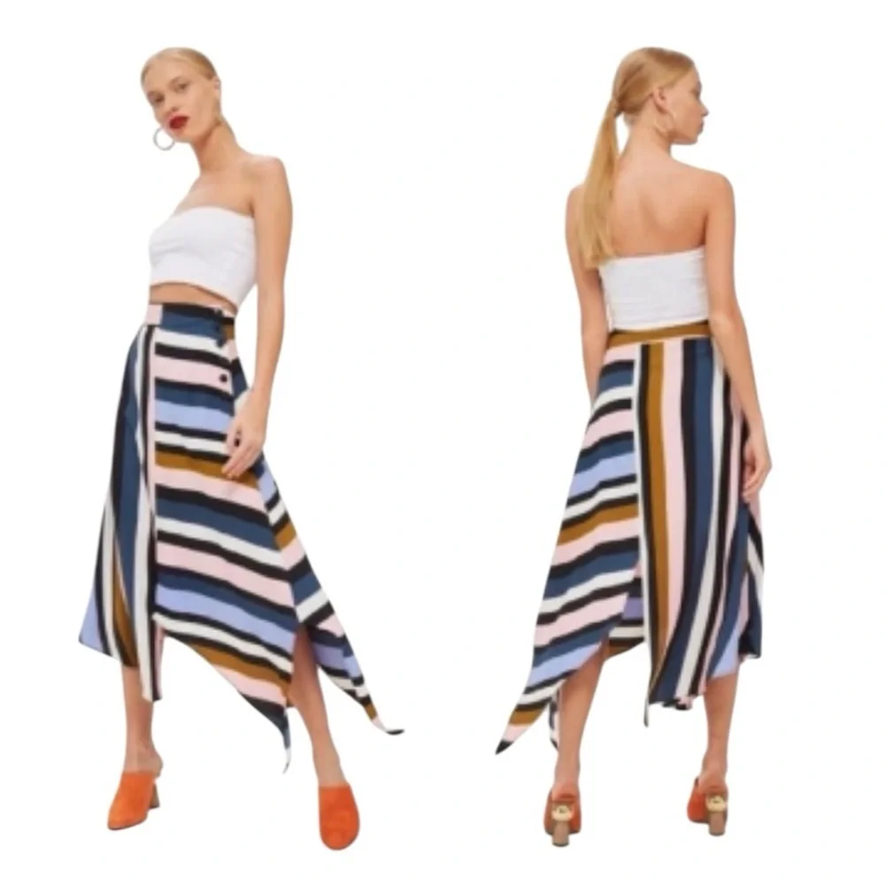 Topshop art beachy top