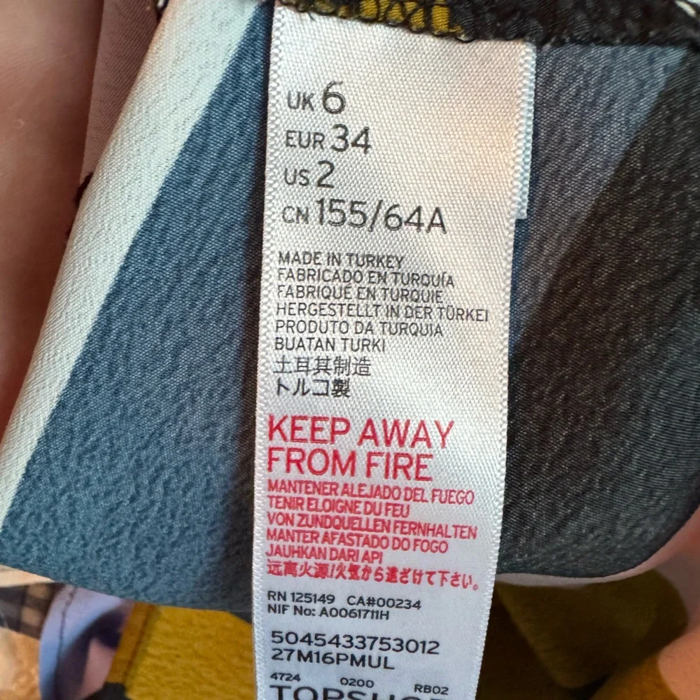 Topshop laying tags fairygoth