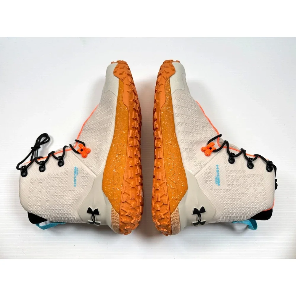 Under Armour HOVR Dawn 2.0 Boots Men's 13 NWOB Storm Waterproof Lace‎ Up Orange