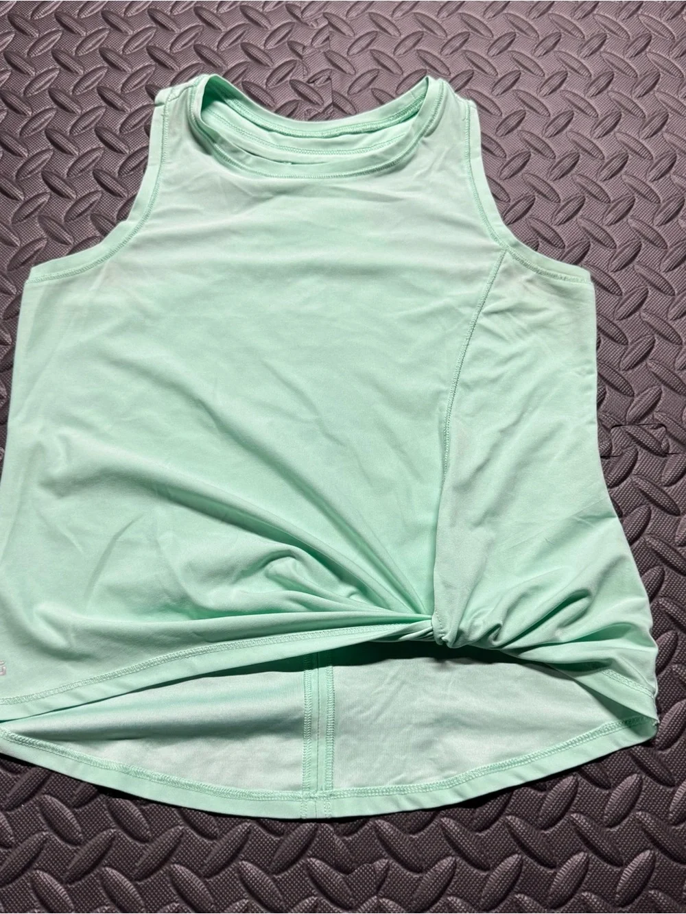 DSG Girls Mint Green Athletic Tank Top Size M 10-12 Activewear