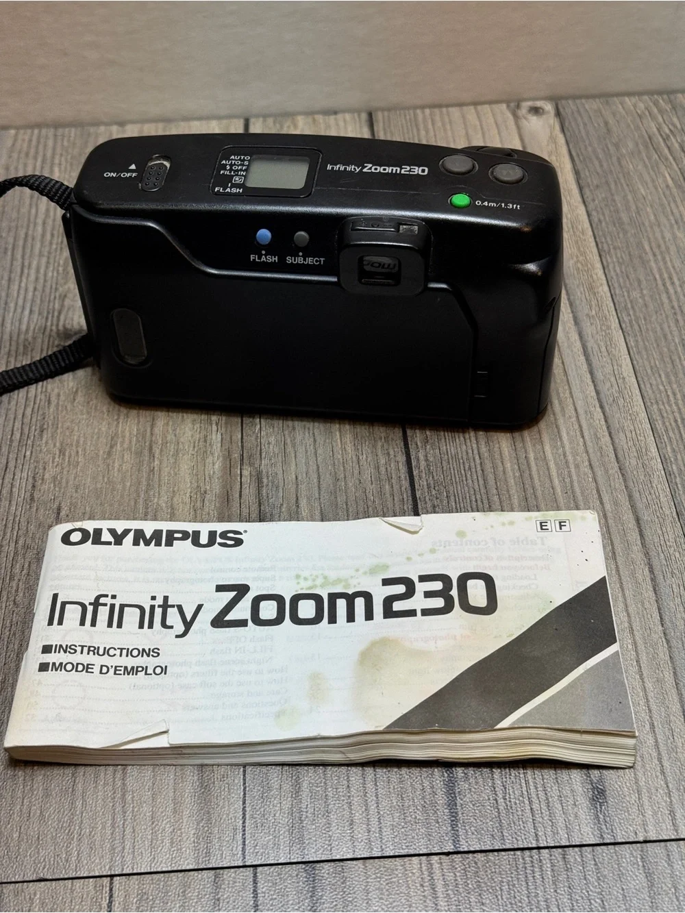 Olympus vtg infinity