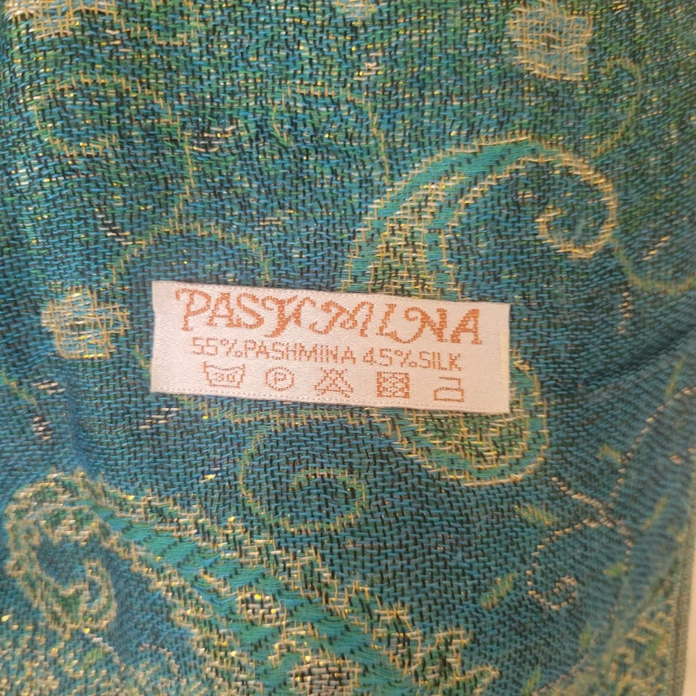 Pashmina Silk Blend Scarf.