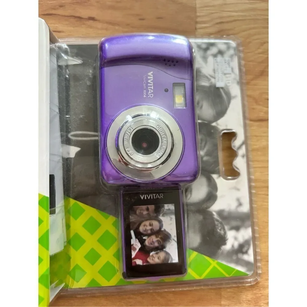 VIVITAR VXX14 - Digital Camera 20 MP - Snap A Pic - Brand New - purple selfie