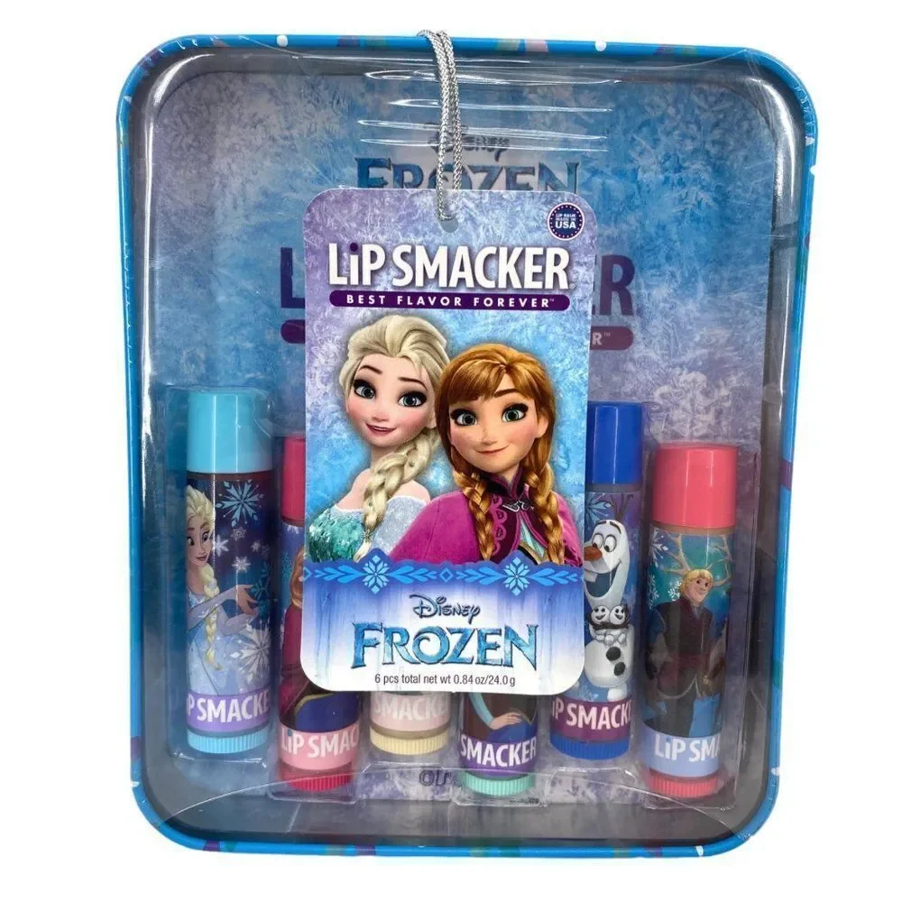 Lip Smacker Frozen Lip Gloss Tin Box Set