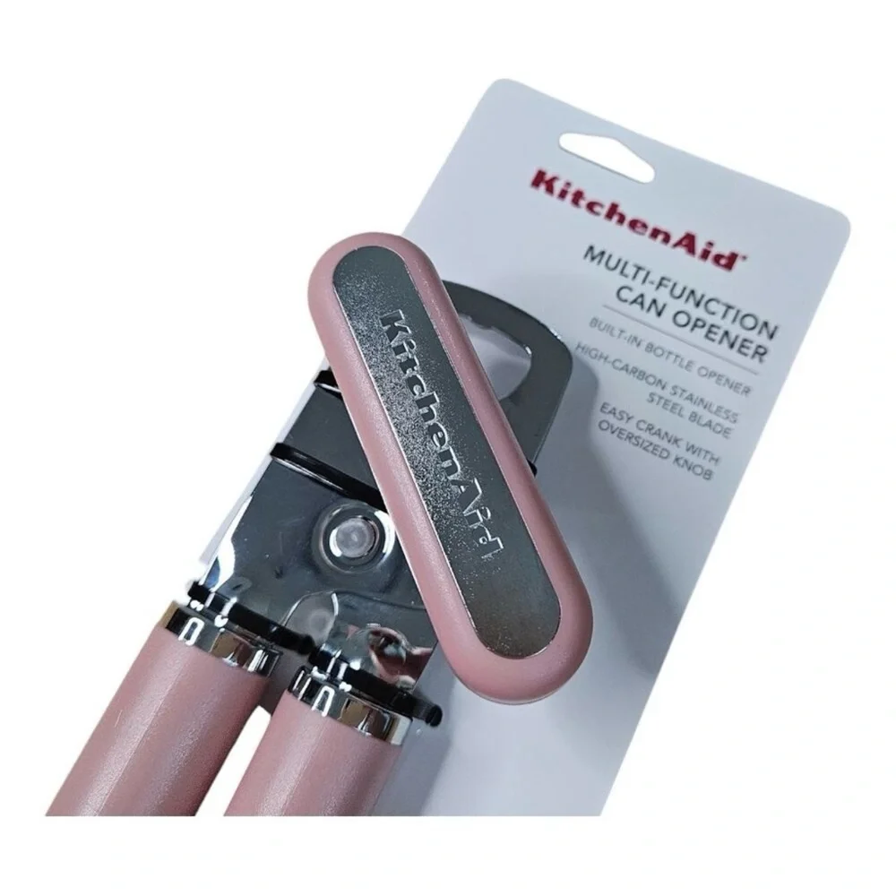 KitchenAid Classic Multifunction Can Opener/Bottle Opener Dried Rose (Pink)