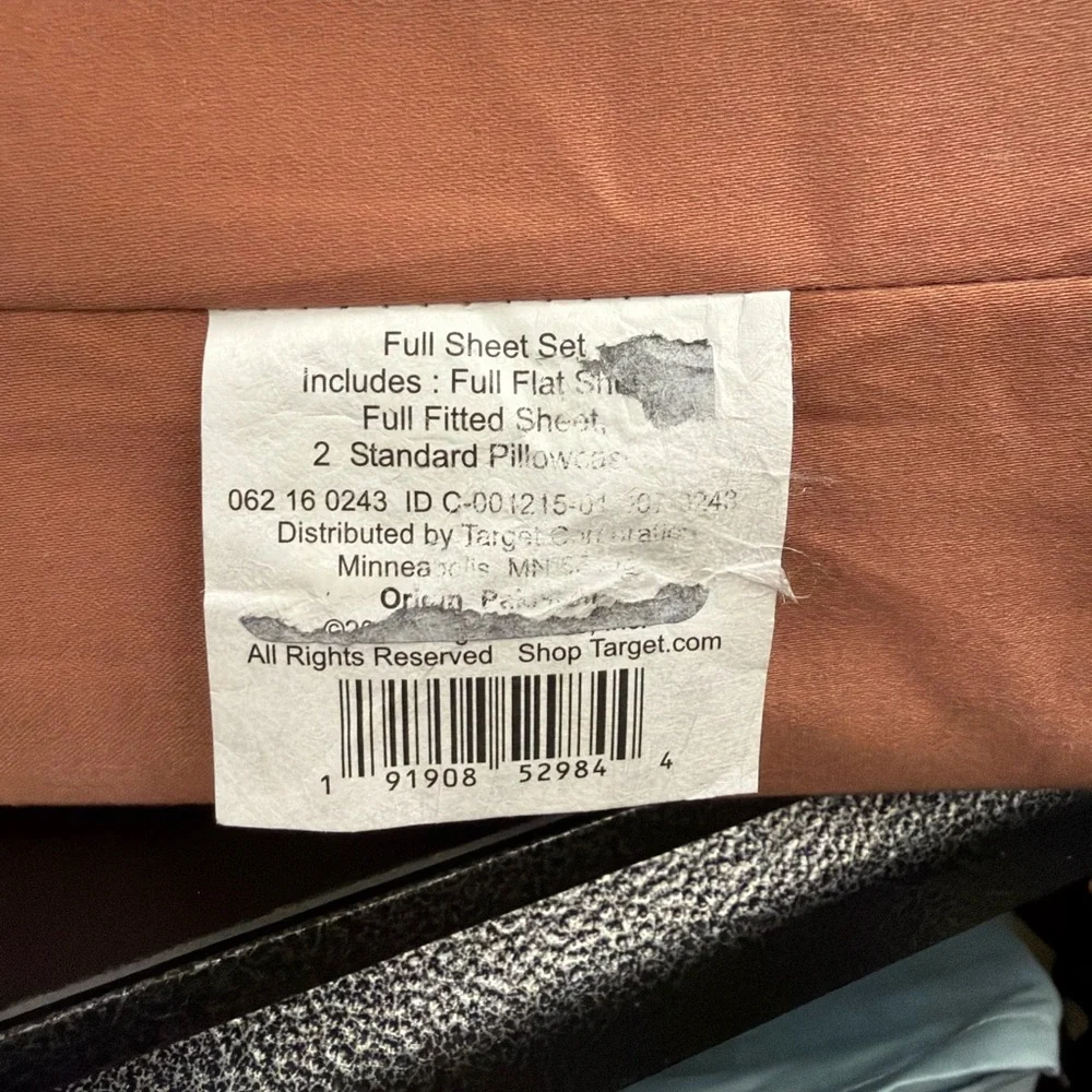 NWT THRESHOLD FULL‎ SIZE SHEET SET