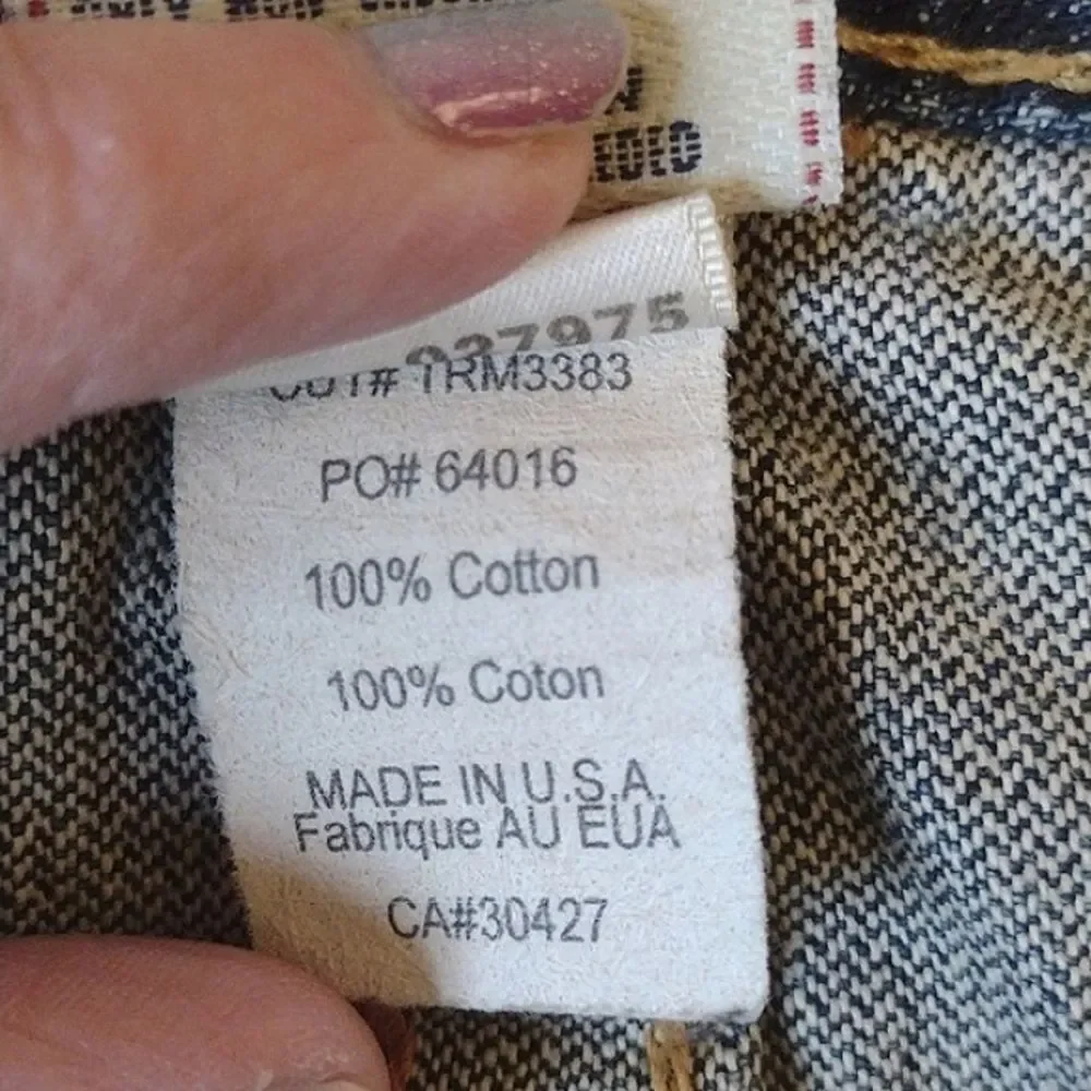 True Religion Blue Bobby Medium Wash Y2K Denim Baggy Jeans Size 38