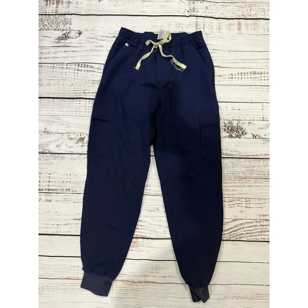 FIGS Men's Tansen Scrub Jogger Pants Size‎ Small Navy Blue Technical Collection