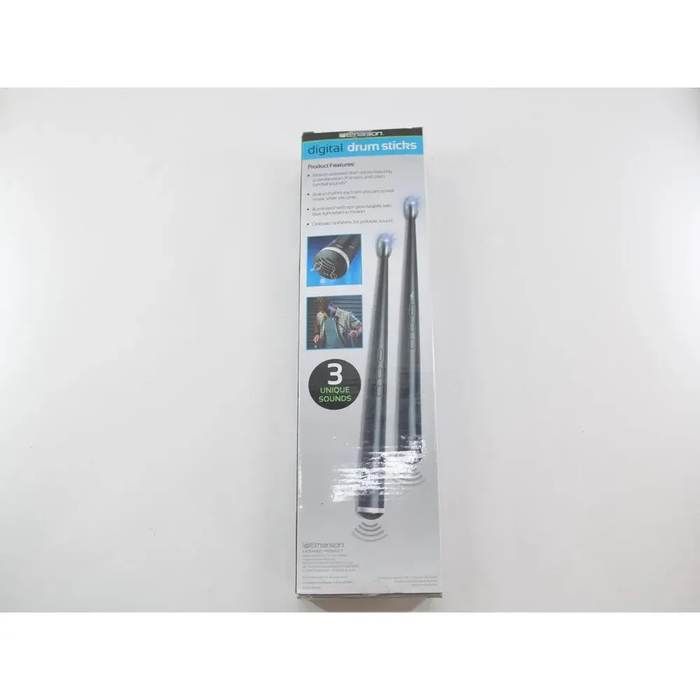 The Black Series‎ Digital Drum Sticks designed to mimic real drum sticks