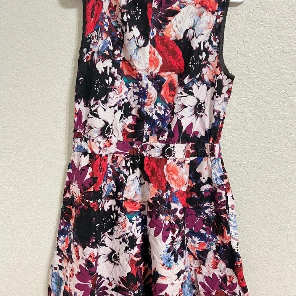 Simply Vera Vera Wang Red Sleeveless A-Line Dress