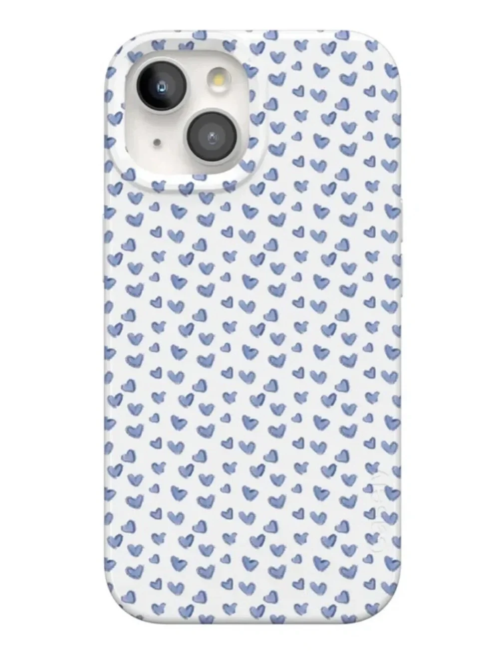 Casely Lovebug Blue Hearts Case-iPhone 15 Plus