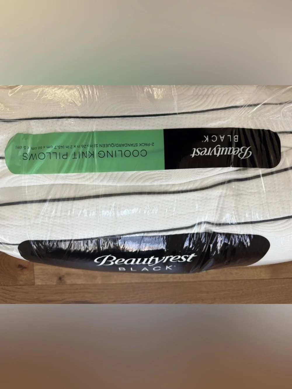BEAUTYREST BLACK 2pk Luxurious Down Alternative Pillows