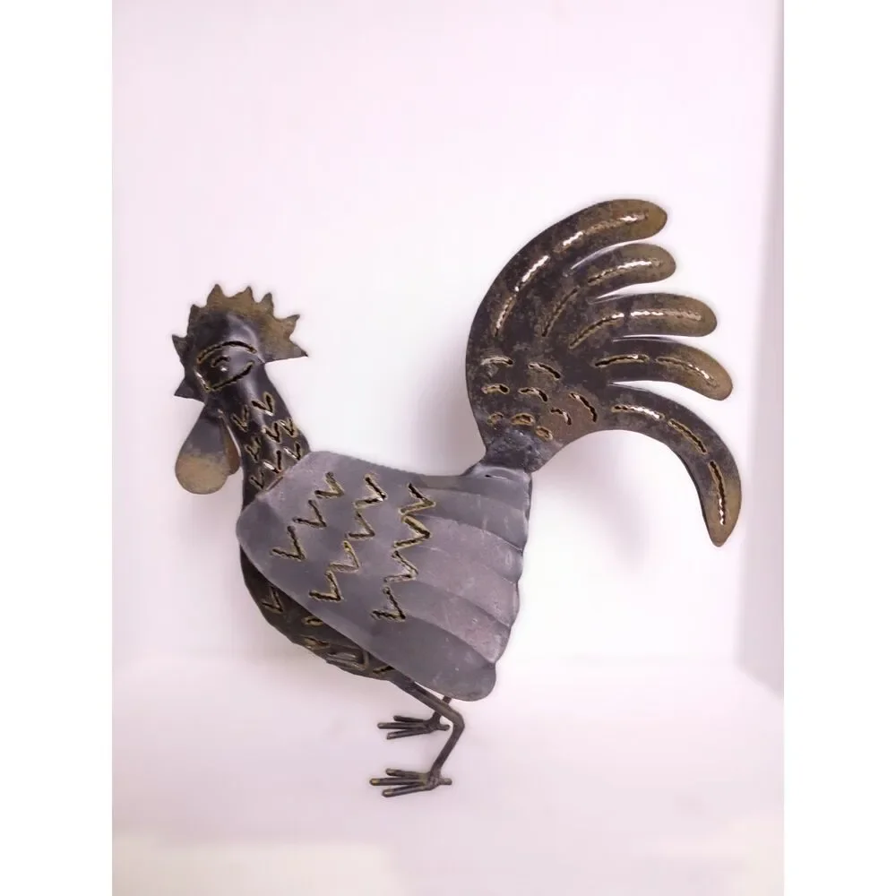 Vintage rustic metal