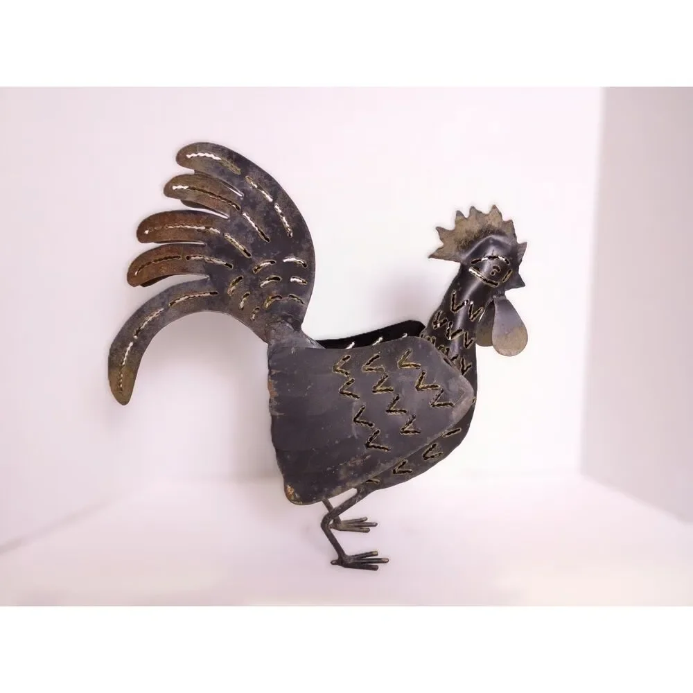 Vintage rustic metal
