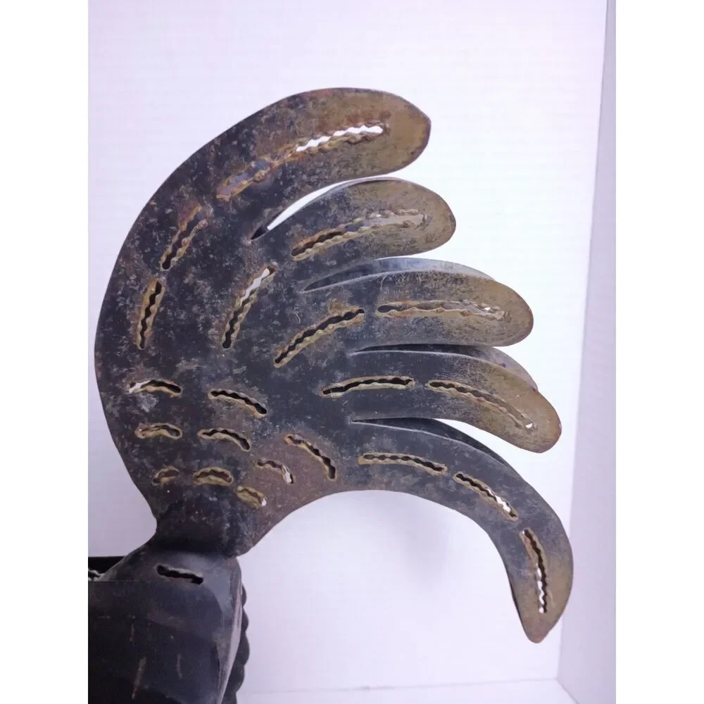Vintage rustic metal