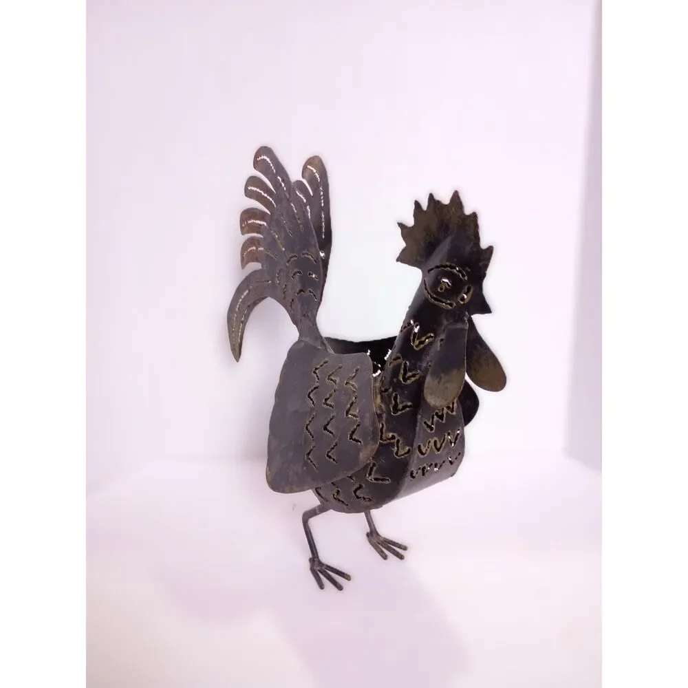 Vintage rustic metal
