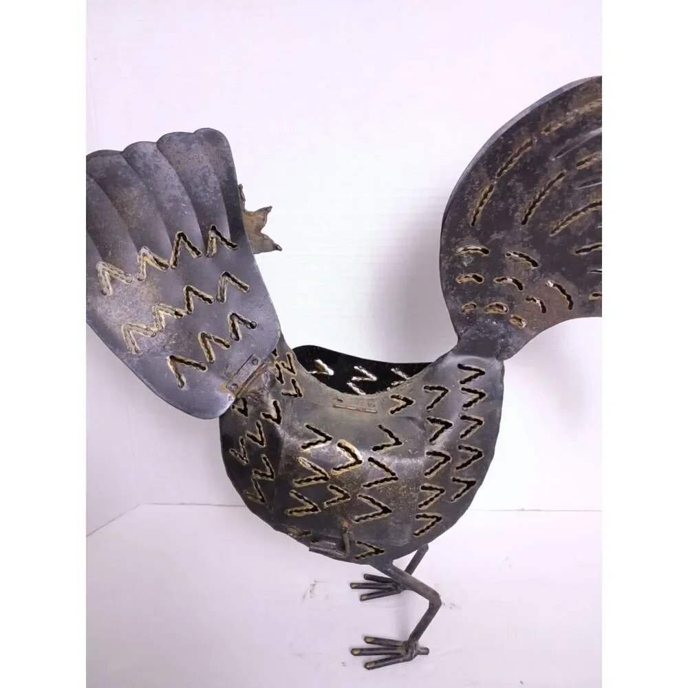Vintage rustic metal