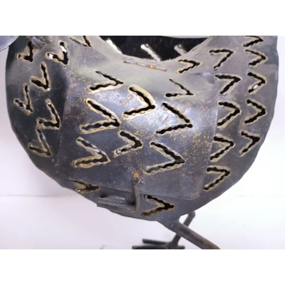 Vintage rustic metal