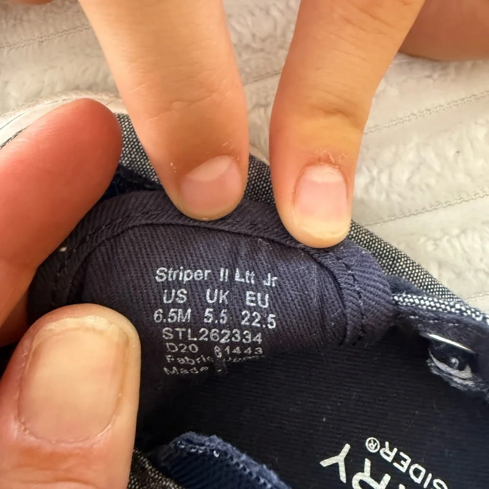 Sperry Kids' Navy Slip On Shoes