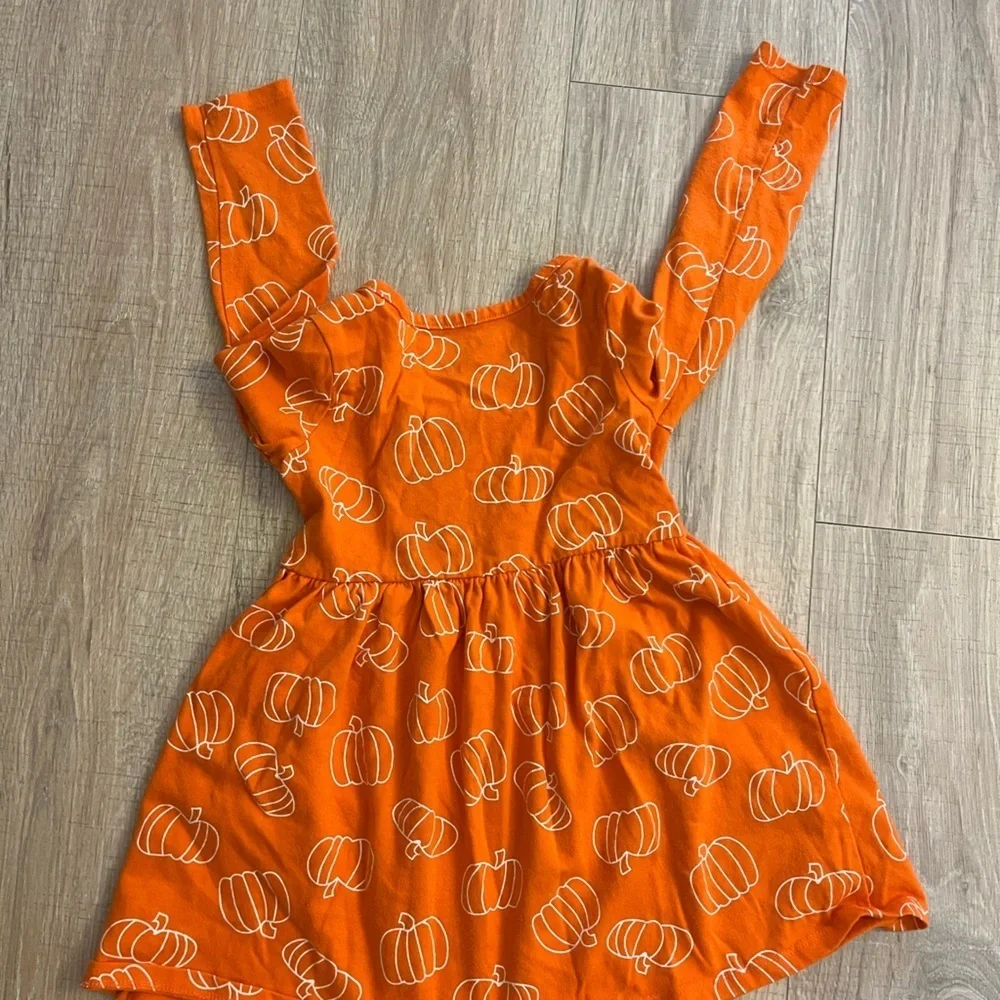 Fall Pumpkin Dress Cat and Jack 4t
