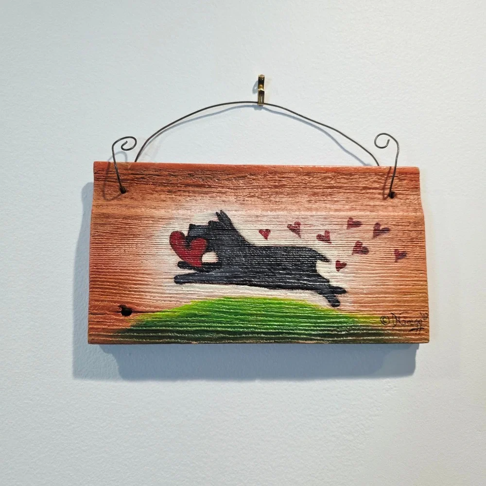 Deborah Gregg hand painted