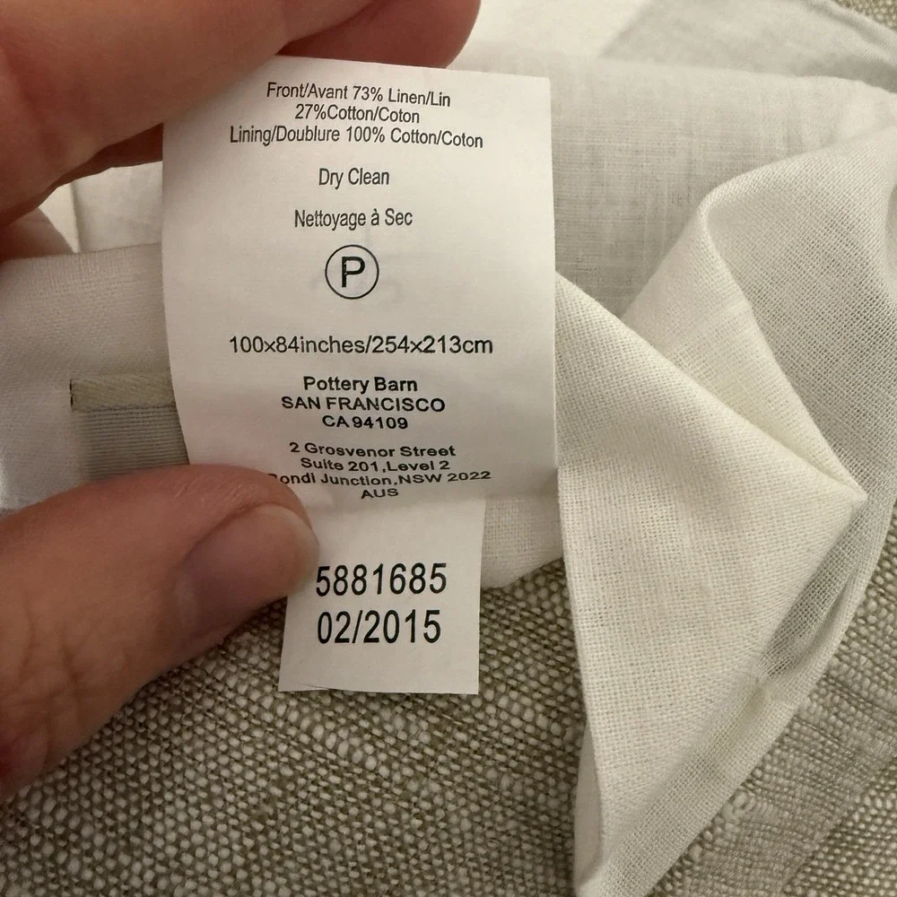 Pottery Barn see pictures