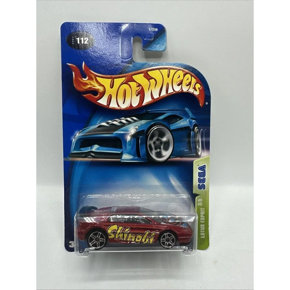 Hot Wheels 2003 Sega Red Lotus Esprit Shinobi Diecast Car #3/5 New #112